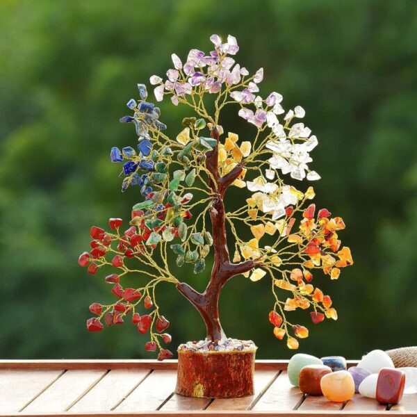 7 Chakras Crystal Tree